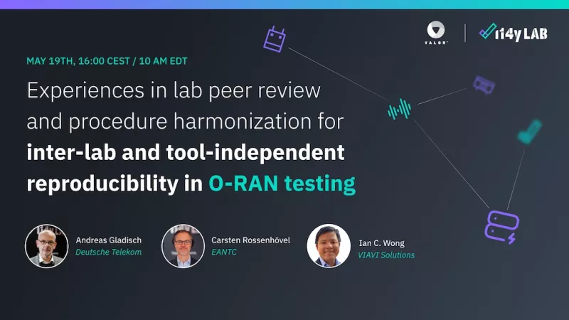 IORS Virtual Session: Results presentation of i14y Lab / VALOR collaboration