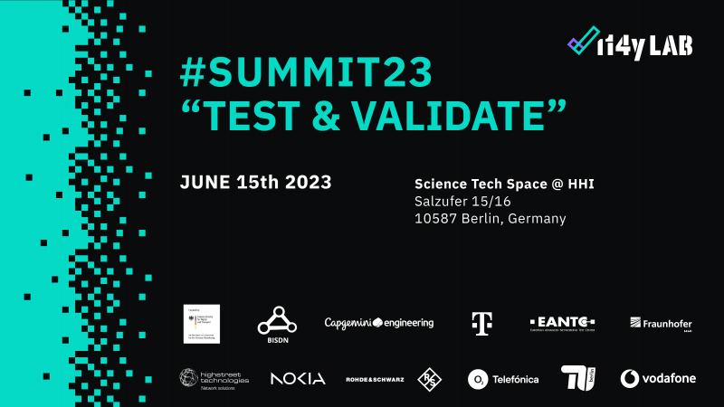 SUMMIT 23 #SUMMIT 23, "Test & Validate"